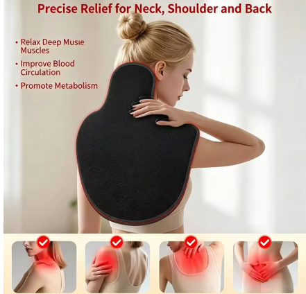 Red Light Therapy for Neck & Shoulders — 145 LEDs 660nm & 850nm 22W