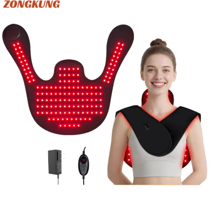 Red Light Therapy for Neck & Shoulders — 145 LEDs 660nm & 850nm 22W